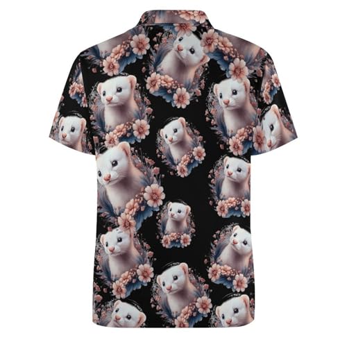 Camiseta de tenis para mujer cómoda y transpirable con flores 6