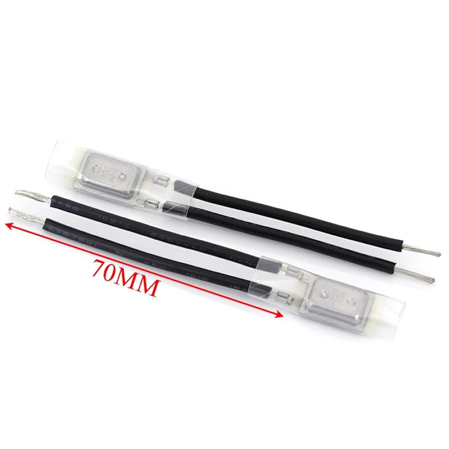 1-20PCS 17AM 60-180C 17AM019A5 Normally Closed 10A Overheat Protector Motor Power Temperature Switch Automatic Reset Switch(1 Pcs,17AM023-80C)