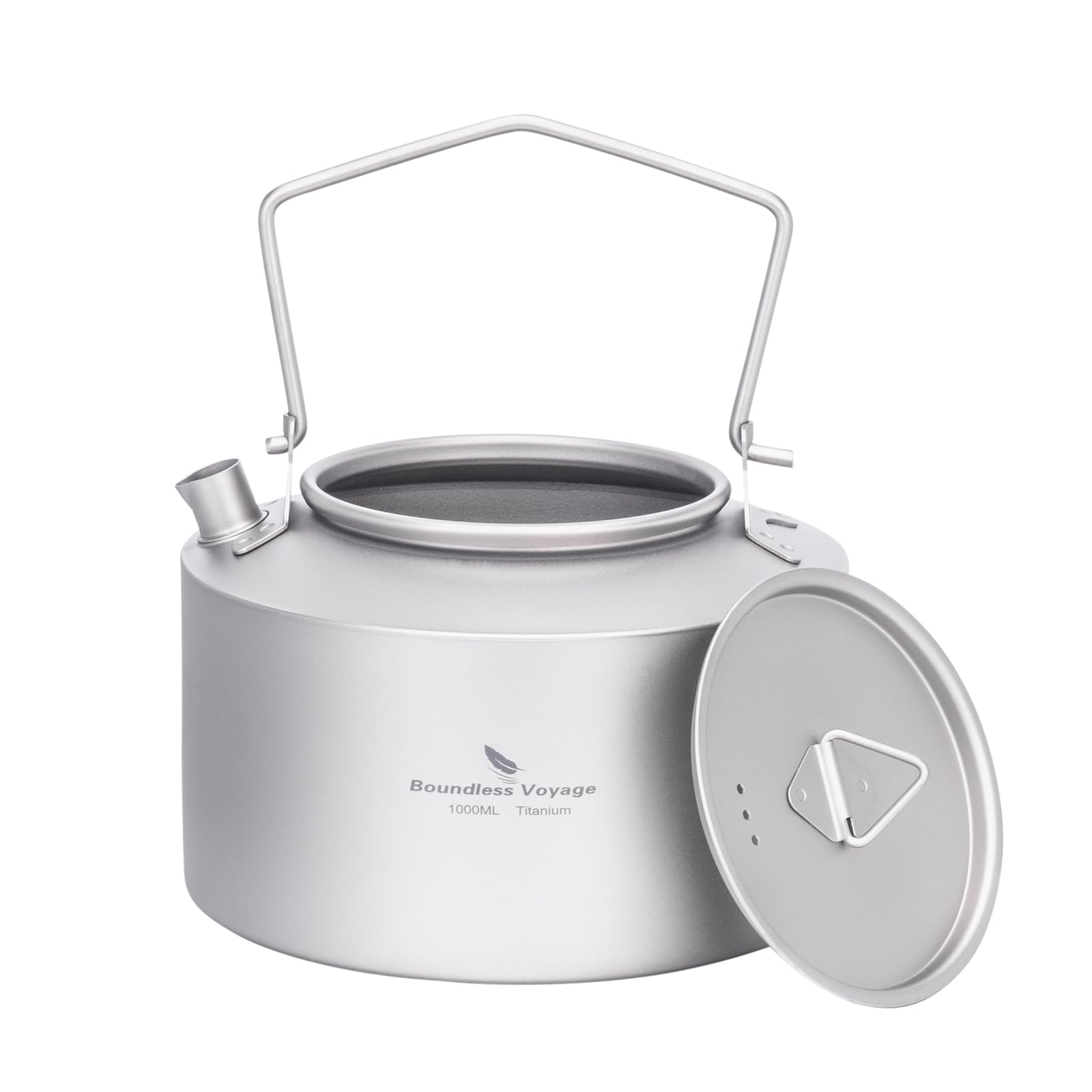 Bouilloire en titane 1 L pliable avec grande capacité Boundless Voyage