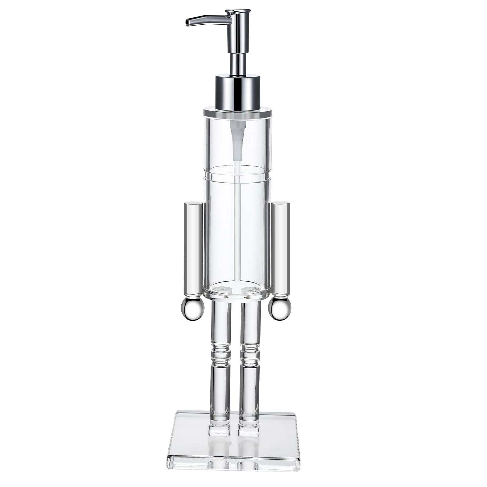 our fave Festival Nutcrackers Soap Dispenser Container Easy Press Design Soaps Holder for Home Bathroom Organization Liquid Bottle