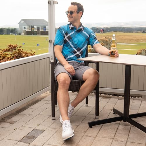 Image of Royal & Awesome Funny Golf Shirts for Men, Mens Golf Shirt, Crazy Golf Shirts for Men, Fun Golf Polos for Men, Mens Polo Golf