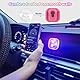 YANGUN Discokugel Armband, 4 Stück Disco Ball Licht, Klein discolicht partylicht usb, Wiederaufladbares, Tragbare Mini Discolicht für Kind Auto Tanzen DJ Party Geburtstag