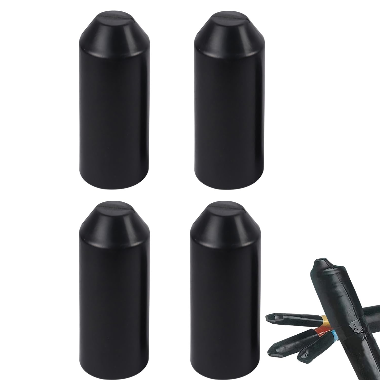 Gebogen eindkap 90°, buis 42,4 x 2,6 mm, model 0739, RVS-304 Gebogen eindkap 90°, buis 42,4 x 2,6 mm, model 0739, RVS-304