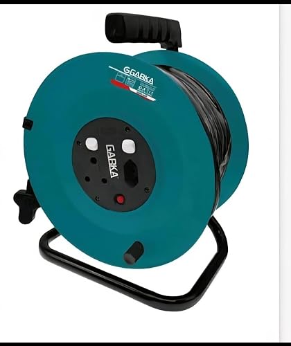 30m GABKA Cable Reel, Max Length, Flame-Proof, Overheat Protection, Thickened Copper Wire, 220V-50/60Hz, GA-88321