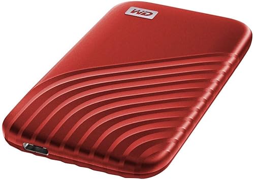 Miniatura 5 de WD My Passport - Unidad de estado sólido SSD externa portátil de 1 TB, color rojo, resistente y rápido, protección con contraseña con cifrado de