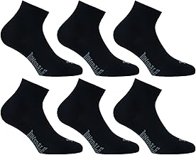 Lonsdale Quarter 6 Paia di calzini sopra la caviglia, ottima qualità di cotone