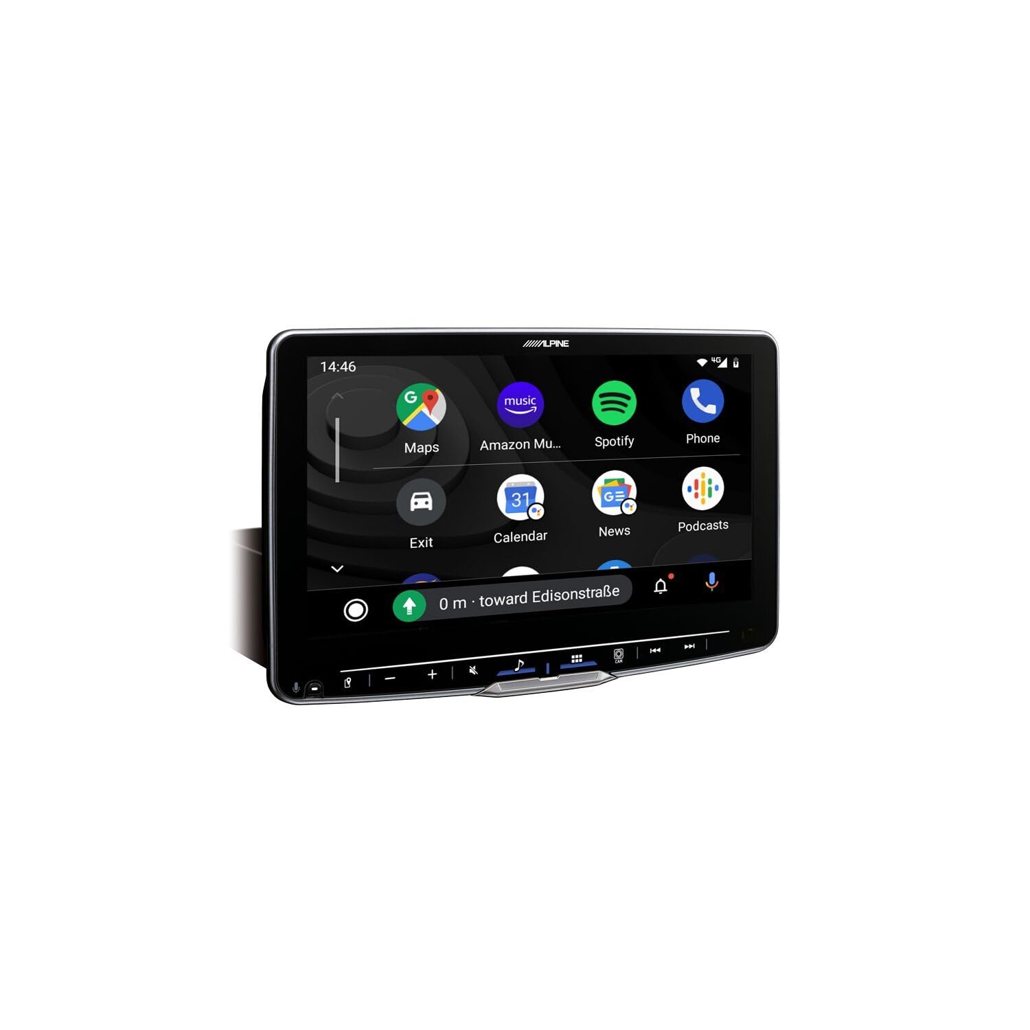 Alpine iLX-F905D | Autoradio avec écran Tactile 9 Pouces, Dab+, boîtier encastrable 1 DIN, Apple CarPlay sans Fil et Prise en Charge de Voiture Android