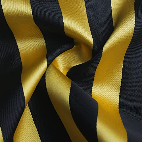 Image of Striped Plaid Polka Dot Mens Tie Formal Necktie Pocket Squares Ties Clips Cufflinks Classic for Men Set