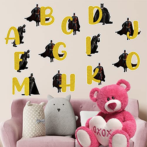 Seyal® Batman A - Z Sticker mural Alphabet Cover