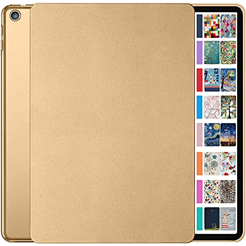Image of DuraSafe Cases for iPad 7.9 Inch Mini 5 Generation 2019 [ Mini 5th Gen ] A2133 A2124 A2126 A2125 MUQY2HN /A MUQW2HN /A MUQX2HN /A MUU62HN /A Slim Hard Shell Protective Stand Cover - Gold