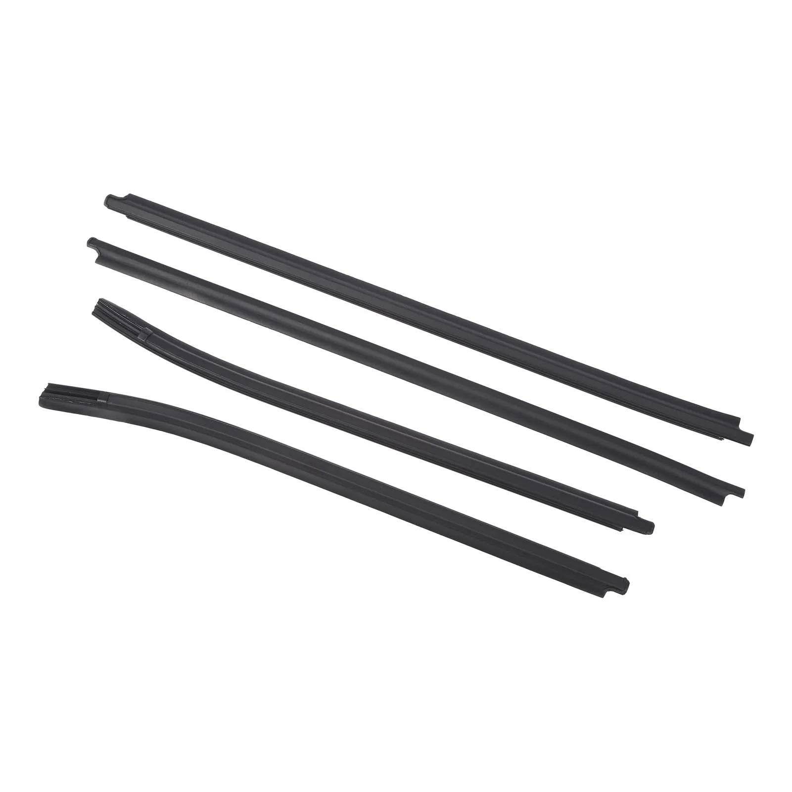 for Toyota for Hilux SR5 for VIGO MK6 Pickup 2005-2015 4PCS Window Moulding Trims Rubber 68161 0K010 Car Weather Stripping