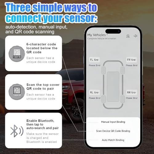 B-Qtech Wireless Bluetooth TPMS
