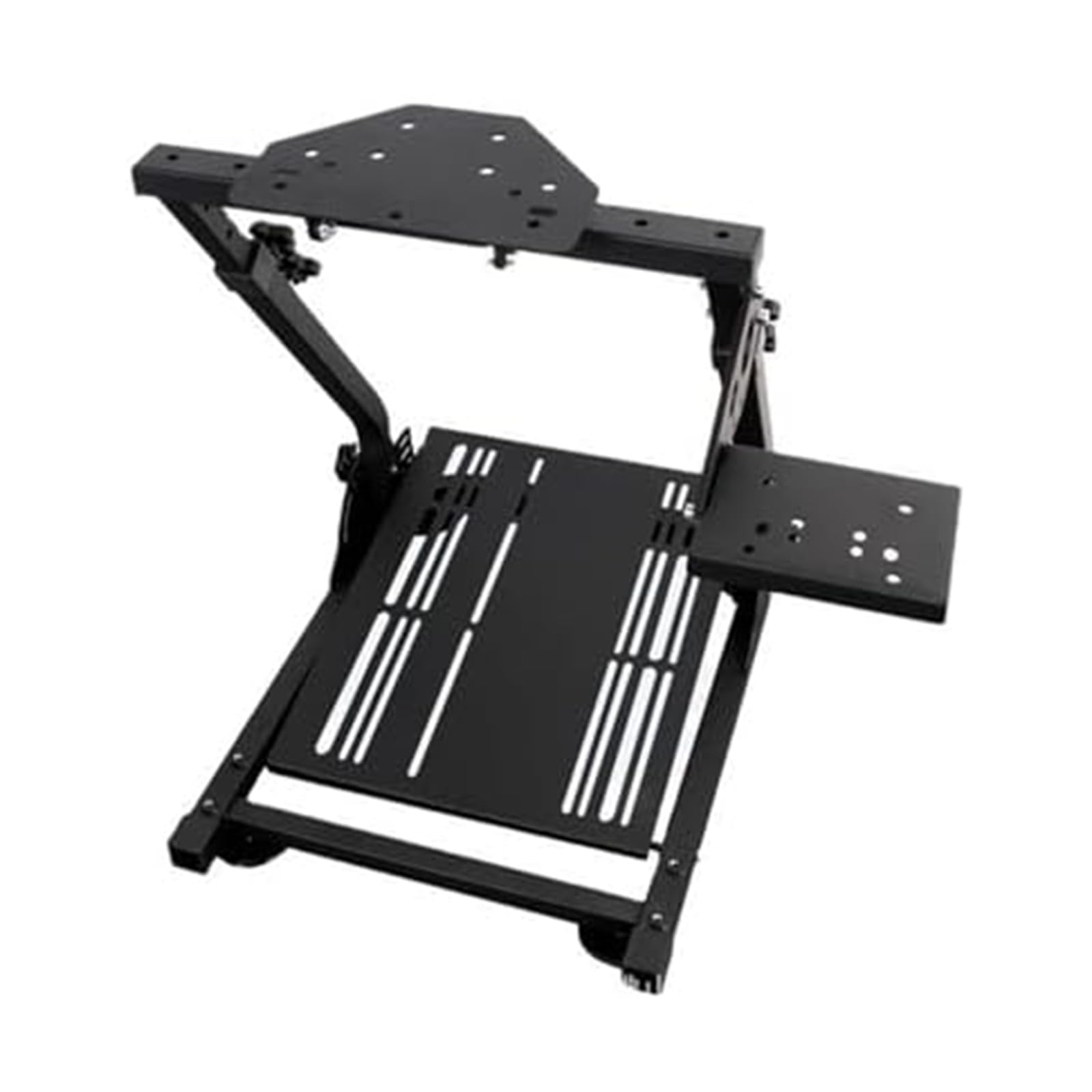 Supporto per Volante da Corsa, Design Regolabile e Pieghevole con Barre di Rinforzo per Un'Esperienza di Simulazione di Guida migliorata