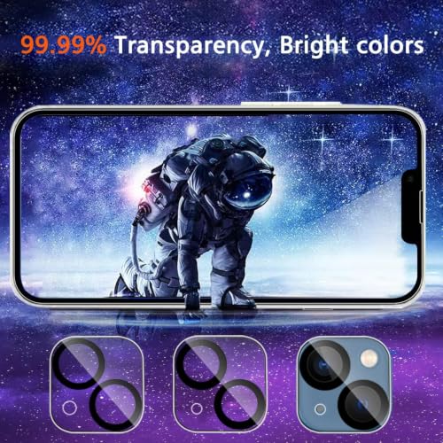 Image of Ferilinso 3 Pack Screen Protector for iPhone 14 / iPhone 13, Tempered Glass