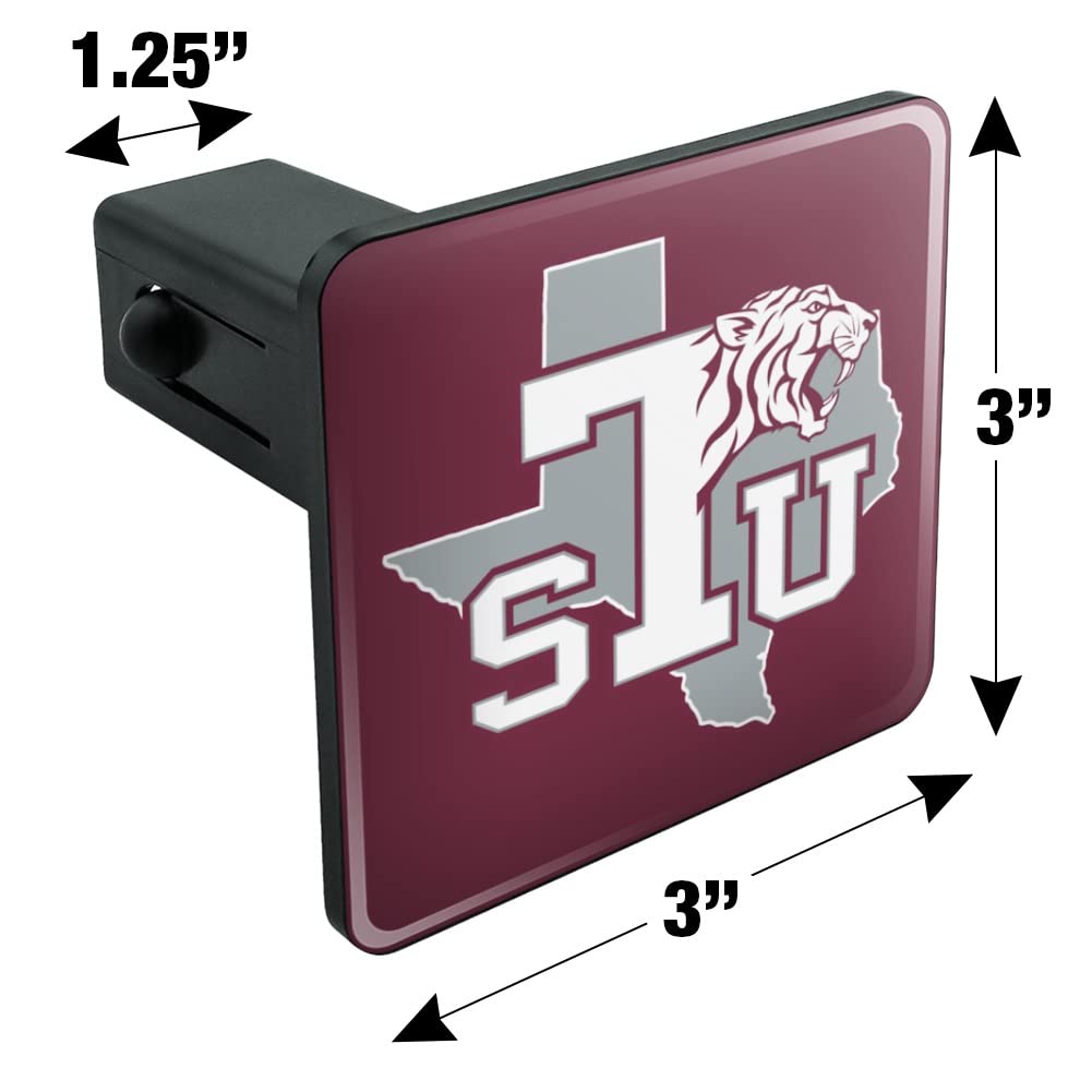 University Of Idaho Hitch Cover - 1.25 Inch Trailer Hitch Plug With Primary Logo, ABS Plastic, 3x3 Inch Design
