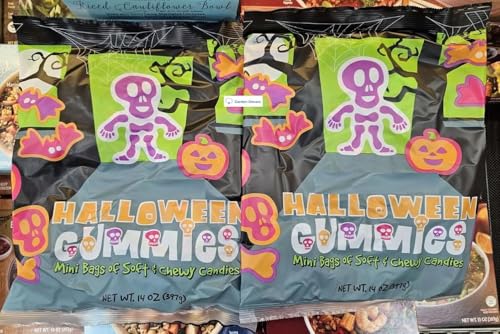 Trader Joe Hallowween Gummies 14oz 397g (Two Bags)