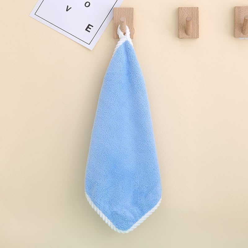 Namzi Towels 6Piece 11.81x11.81inch ，Hand Towels can be Hung with Square Towels, Light Weight, Quick Dry Towels for Your Bathroom for Bathroom and