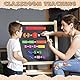 NlsqEU Bruchrechnen Magnetisch,Brüche Magnetisch,Bruchrechnen Material Magnetisch, Brüche Lernen Magnet,Magnetisches Buch Bruchteil Puzzle für Kinder