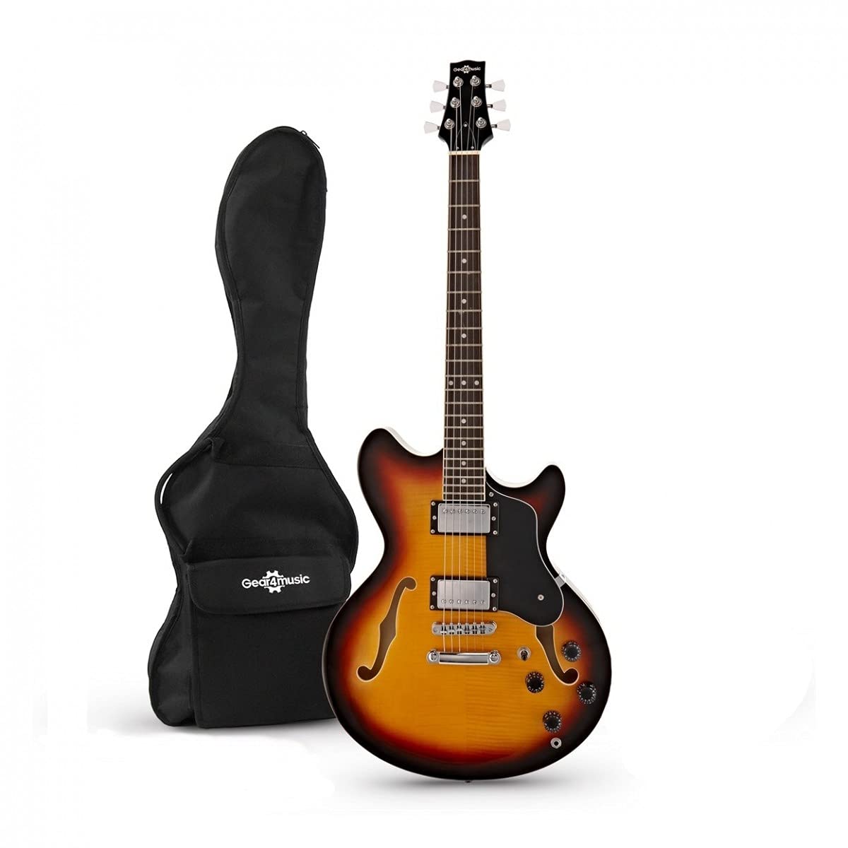 Chitarra Semi Acustica San Francisco by Gear4music con 2 Humbuckers