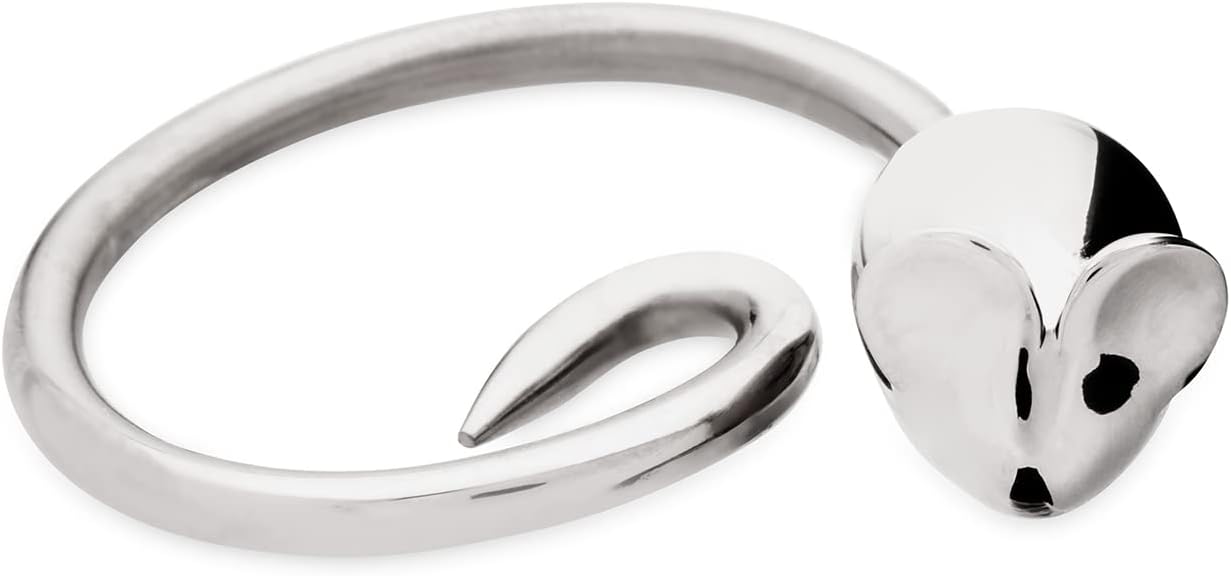 Alessi Aleesi FGO02 Pip Key Ring, Silver