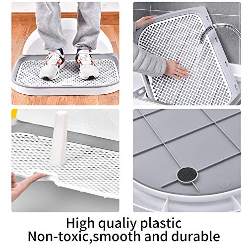 Dog Potty Tray, GANCHUN Pet Indoor Dog Litter Box Potty Tray 23" x 20" Puppy Pee Pad Holder for Small and Medium Dogs - Image 6