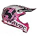 HAX Havoc Fullface Off-Road Helmet for Adult ATV Motorcross Dirt Bike Snowmobile - Lightweight, Durable, and DOT Certified for Safety Pink L