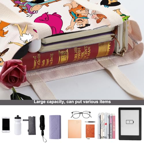 Bolso Tote Fred & Wilma Cartoon Movie Fans miniatura 7