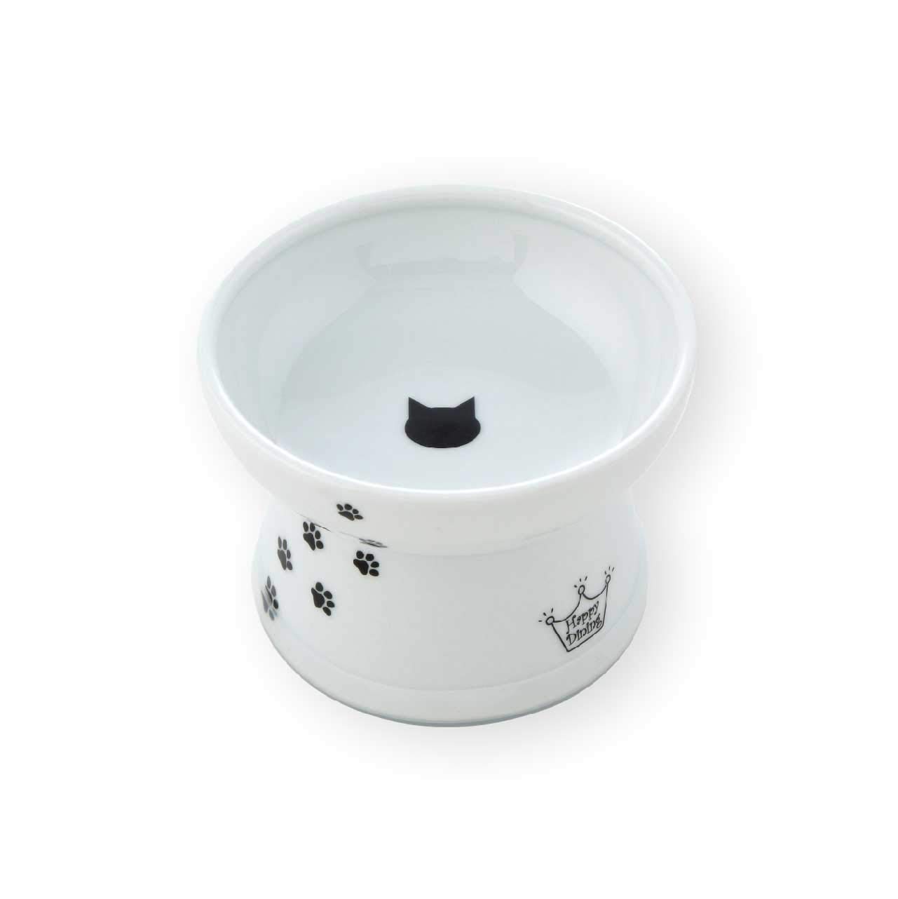猫壱　nala catフードボール 　レギュラーサイズ　２個 Amazon | 猫壱(necoichi) 脚付フードボウル (レギュラー