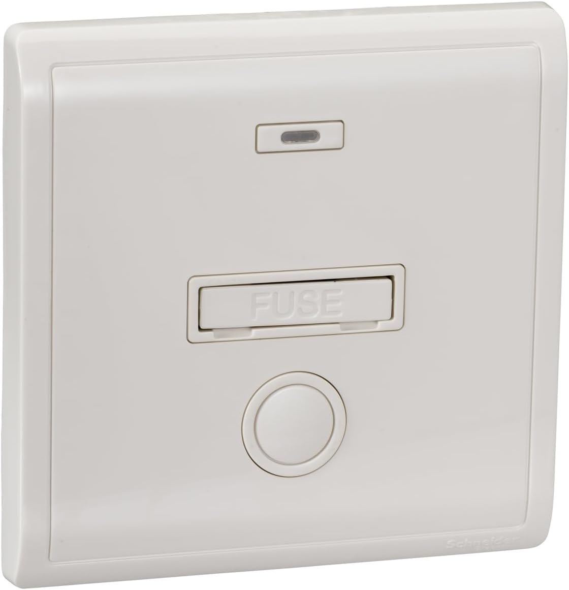 Pieno, 1 Gang, fused connection unit, White, 13AFused connection unit with Neon, E8230FSGN