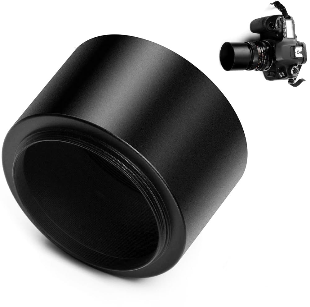 Hanumex 55mm Metal Screw-in Standard Lens Hood Sunshade – Durable Lens Accessory for Glare Reduction and Enhanced Protection-image-37