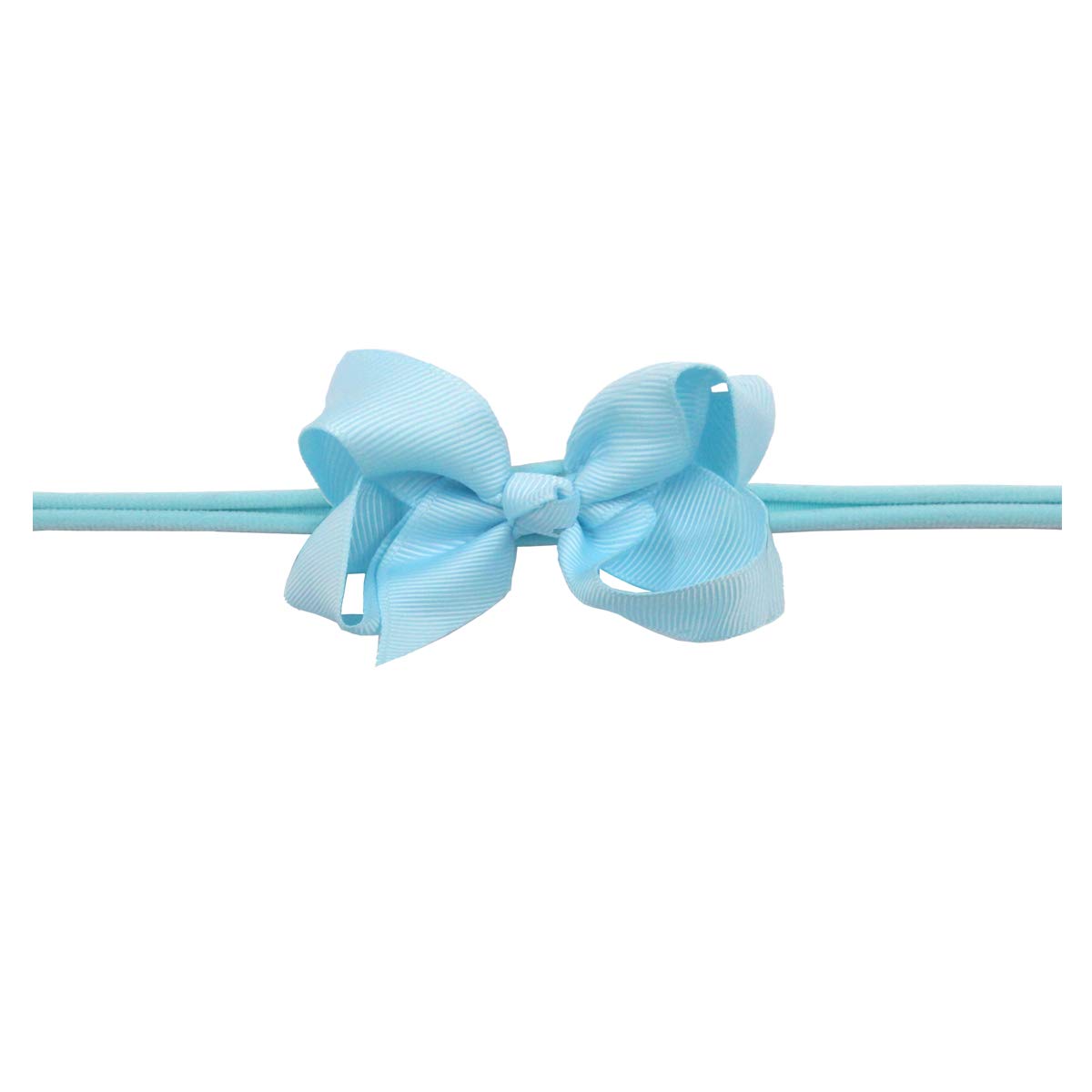 CÉLLOT 40 Colors Baby Bow Headbands 3" Hair Bows Super Soft Nylon Headbands for Baby Girls Infants preemie and Newborn Kids Hair Accessories thumbnail