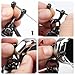 JULOPO Car premium leather Keychain keyring Compatible with ST key accessories