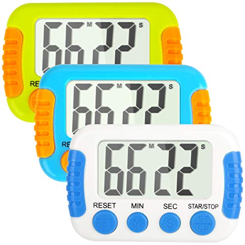 Classroom Or Meeting Timers for Kids and Teacher Digital Kitchen Timer, Count-Up