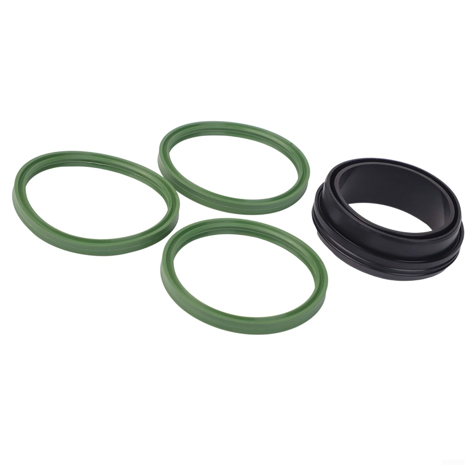 4x O-Ring Sealing Kit Rubber Intake Gasket for Turbo Collector Intercooler, Compatible with 1 3 5 6 7 Series E87 E46 E90 E93 E91 E60 E61 E64 E63 E65 E66 E67