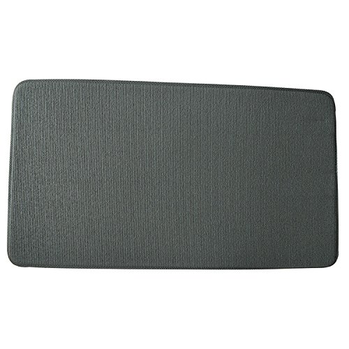 DPHOME Anfi-Fatigue Kitchen Mat-Thickness:0.47in(Gray)