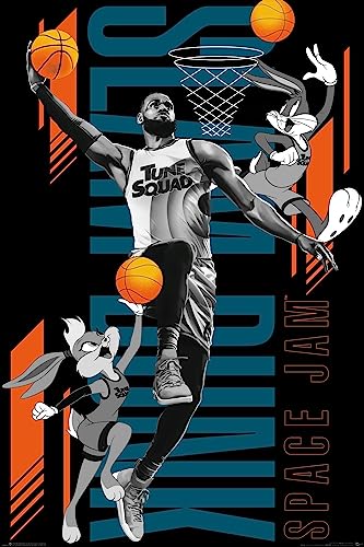 Grindstore Maxi poster laminé Space Jam 2 Slam Dunk
