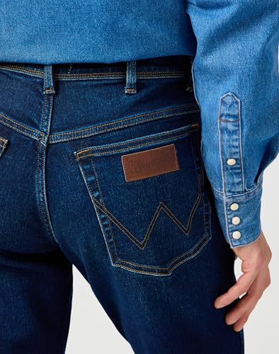 WRANGLER - Jeans Herren - Authentic Straight Fit - Texas - Cosmic Blue – Ansicht 4