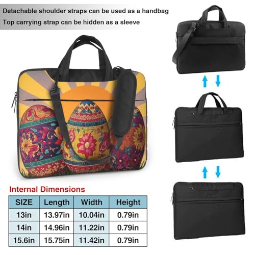 Bolso portátil impermeable con patrones étnicos 13" miniatura 4