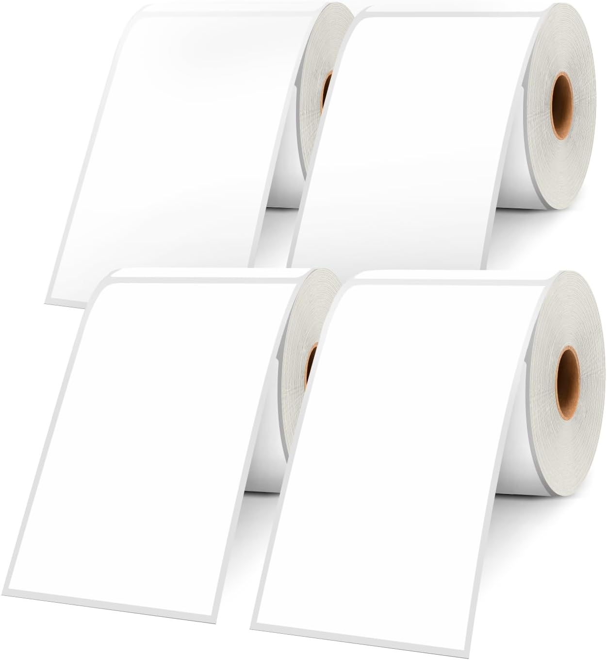Color Coding Stickers White,3x5 Inches 1000PCS 4 Rolls, Adhesive Labels for Organizing, File Organization & Storage Organization