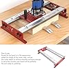 Router Sled for Flattening Slabs, DIY Woodworking Router Sled, Portable Easy to Adjust Slab Flattening Jig, for Wood Flattening, Home DIY