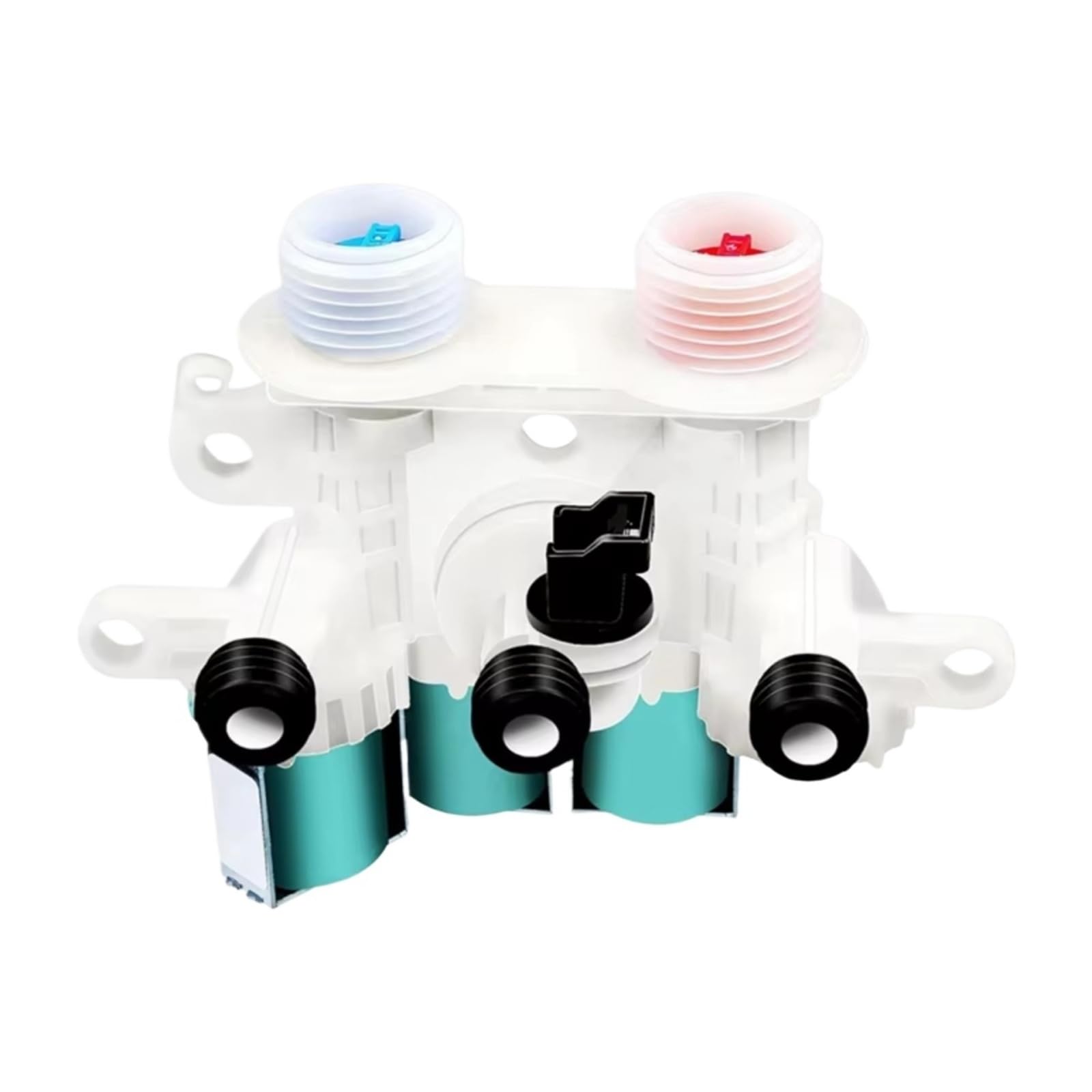 Amxaqjc One Color Washing Machine Water Inlet Solenoid Valve For Whirl-Pool For Kenmore Washing Machine W10632527 W10758829 W10853296 W11096268-Aa26 W11096268 W11220230 Water Inlet Valve