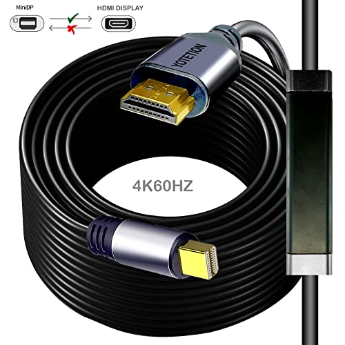 Câble mini DP vers HDMI actif 4K60Hz de 9,5 m avec puce IC - 2