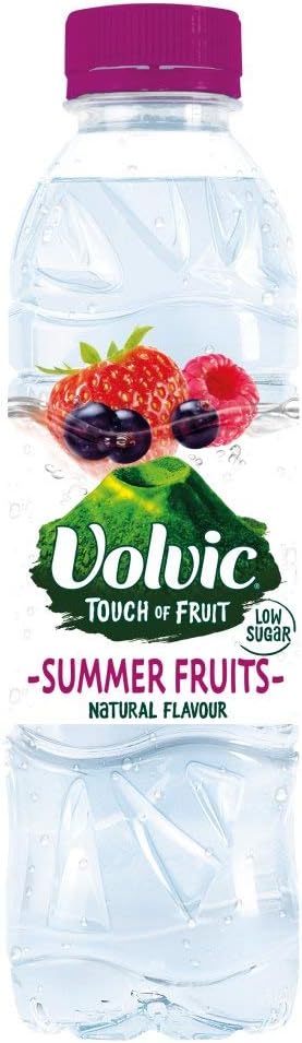 Volvic Touch of Fruit Summer Fruits 500ml (Pack of 24 x 50cl)