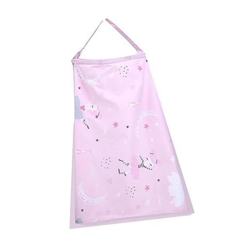 Funda para delantal de lactancia materna, manta de cobertura de lactancia transpirable para bebé con correas elásticas para el hombro para lactancia
