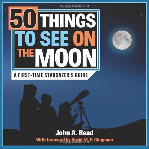 50 Things to See on the Moon: A first-time stargazer's guide book cover