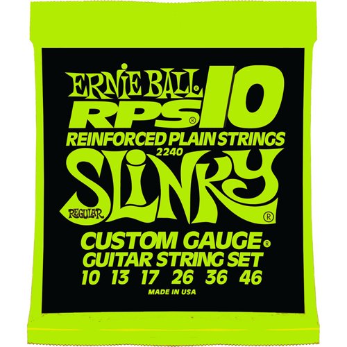 ERNIE BALL A[j[{[ GLM^[ #2240 RPS Reinforced Plain Strings Regular Slinky yKiz
