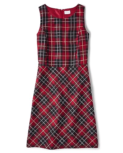 The Children's Place Girls' Short Sleeve Holiday Dress