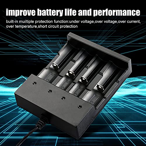 Tokeyla 819 18650 Battery Charger 4 Bay Smart Universal Charger thumb #3