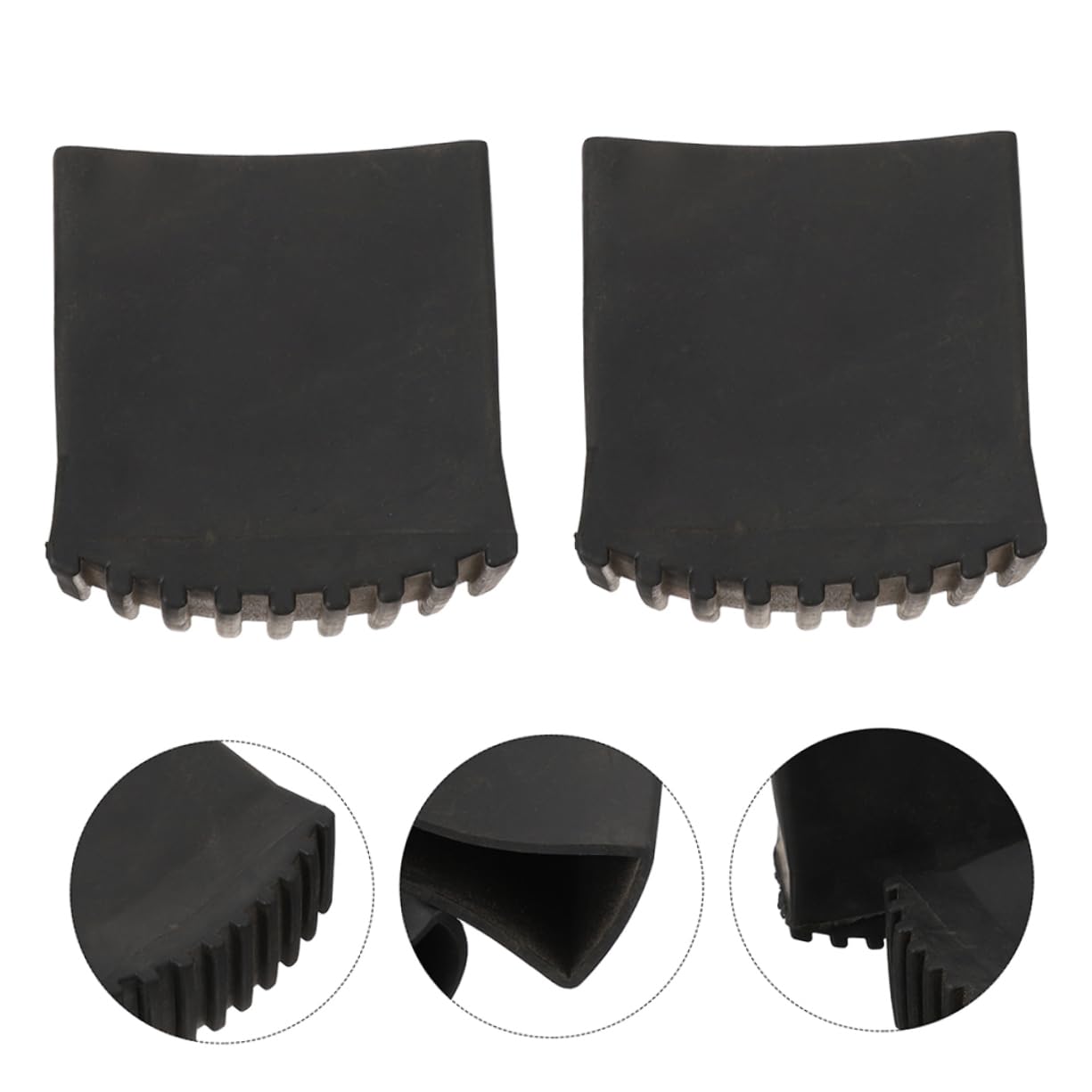 Holibanna 4 Piedini Antiscivolo In Silicone Per Scale Piedini Di Ricambio Per Scale Domestiche Cuscinetti Per Piedini Coperture Di Sicurezza Per Scale Cuscinetti Per Paraurti Per Scale