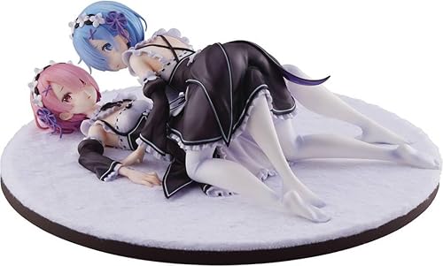 Re:Zero - Juego de figuras de PVC a escala 1:7 de Ram & Rem